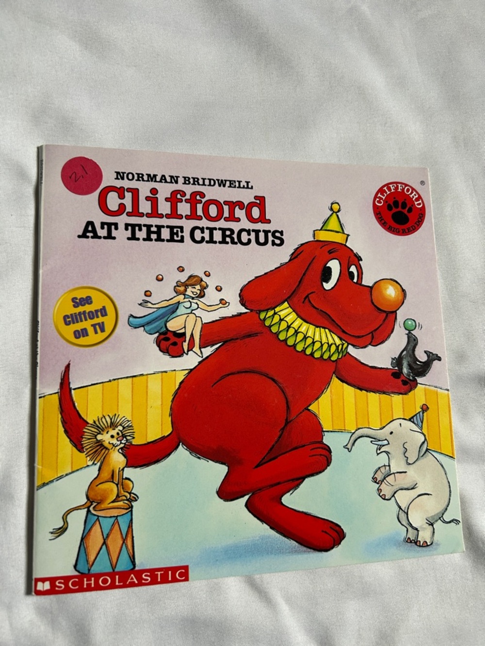 💲SUPERSALE💲 Clifford at the Circus by Norman Bridwell